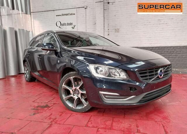 Zwart Gebruikt 2016 Volvo V60 R-Design Kinetic Stationwagen | € 8.490 (Super prijs) - Afbeelding 1/4