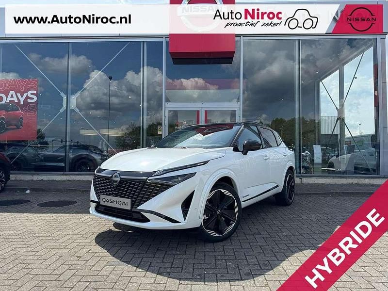 Wit Nieuw 2025 Nissan Qashqai SUV | € 41.345 (Eerlijke prijs) - Afbeelding 1/4