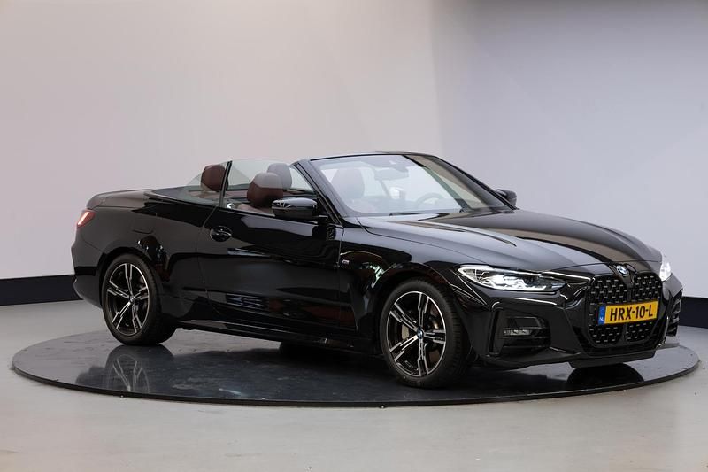 Zwart Gebruikt 2021 BMW 430 Cabriolet Executive Cabriolet | € 48.845 (Eerlijke prijs) - Afbeelding 1/4