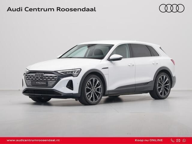 Wit Gebruikt 2024 Audi Q8 e-tron Advanced SUV | € 54.940 (Iets duurder) - Afbeelding 1/4