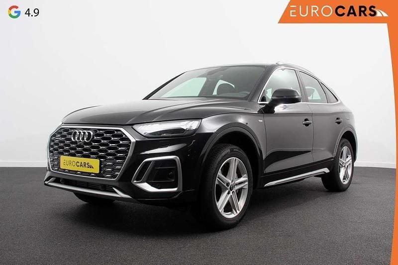 Zwart, metallic lak Gebruikt 2021 Audi Q5 Sportback S-Line SUV | € 43.440 - Afbeelding 1/4