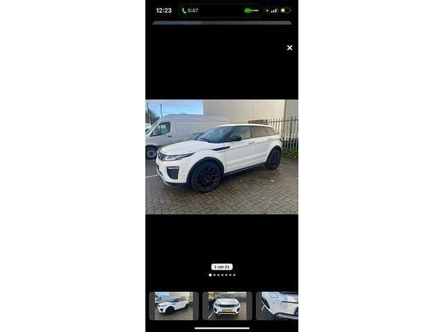 Wit Gebruikt 2016 Land Rover Range Rover evoque Pure SUV | € 10.995 - Afbeelding 1/4