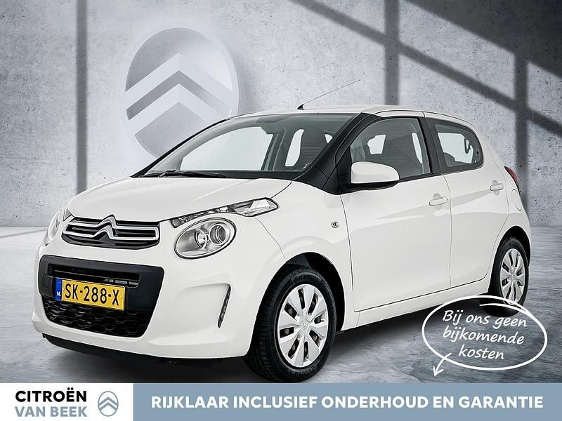Wit Gebruikt 2018 Citroën C1 Feel Hatchback | € 8.250 (Eerlijke prijs) - Afbeelding 1/4