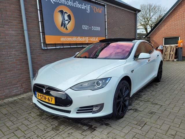 Occasion Tesla Model S Performance 310 kW (422 PK) 2013 Wit Hatchback