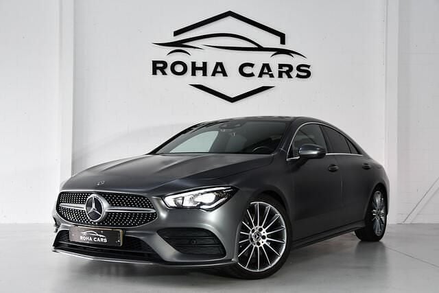 Grijs Gebruikt 2019 Mercedes CLA200 Advantage Sedan | € 24.945 (Eerlijke prijs) - Afbeelding 1/1