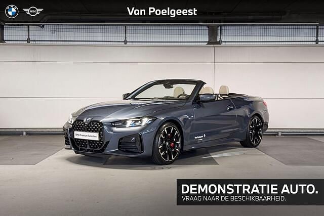 Blauw Nieuw 2025 BMW 420 M Sport Cabriolet | € 88.260 - Afbeelding 1/4