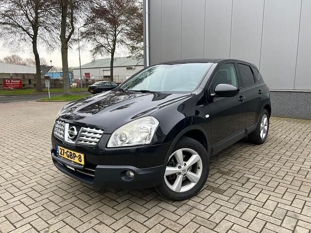 Zwart Occasion 2008 Nissan Qashqai Acenta SUV | € 4.499 (Eerlijke prijs) - Afbeelding 1/4