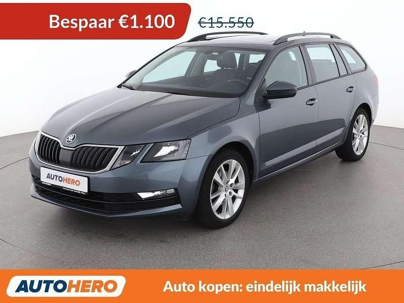 Grijs Occasion 2017 Skoda Octavia Ambition Stationwagen | € 14.649 (Goede deal) - Afbeelding 1/3