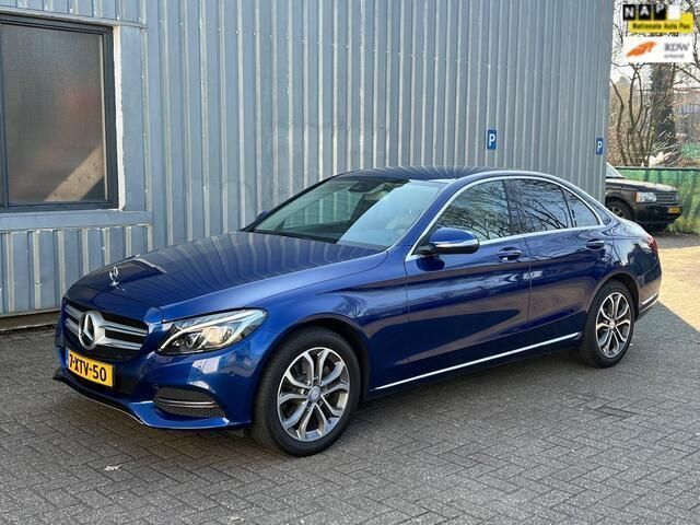 Blauw Gebruikt 2014 Mercedes C180 Edition Sedan | € 17.950 (Eerlijke prijs) - Afbeelding 1/4