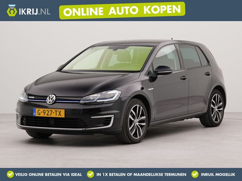 Zwart Gebruikt 2019 VW e-Golf Hatchback | € 13.900 (Iets duurder) - Afbeelding 1/3