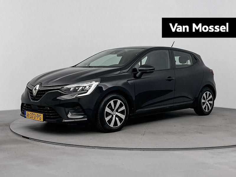 Zwart Gebruikt 2022 Renault Clio V Equilibre Hatchback | € 17.935 (Eerlijke prijs) - Afbeelding 1/4
