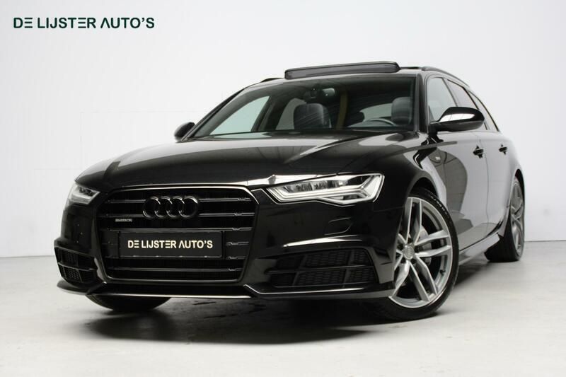 Zwart Gebruikt 2017 Audi A6 S-Line Stationwagen | € 33.945 (Eerlijke prijs) - Afbeelding 1/4