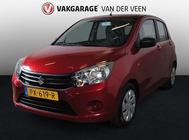 Rood (metallic) Gebruikt 2017 Suzuki Celerio Comfort Hatchback | € 6.445 (Eerlijke prijs) - Afbeelding 1/4