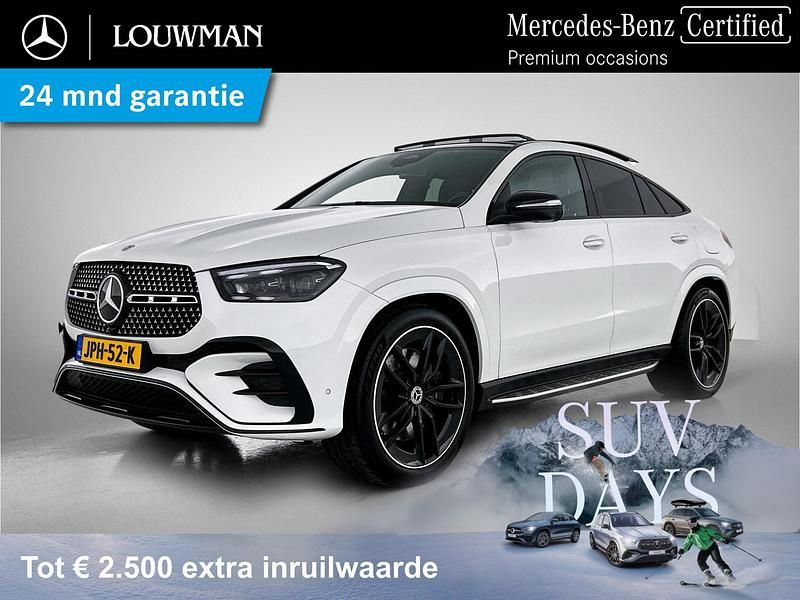 Wit Gebruikt 2024 Mercedes GLE400 AMG line Coupé | € 98.750 (Iets duurder) - Afbeelding 1/4