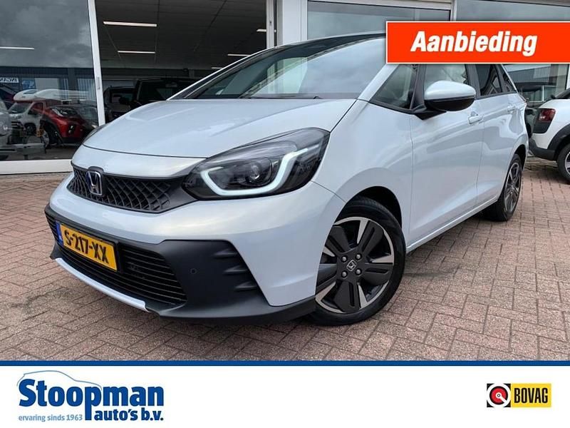 Wit (metallic) Gebruikt 2023 Honda Jazz Advance Hatchback | € 24.950 (Super prijs) - Afbeelding 1/4