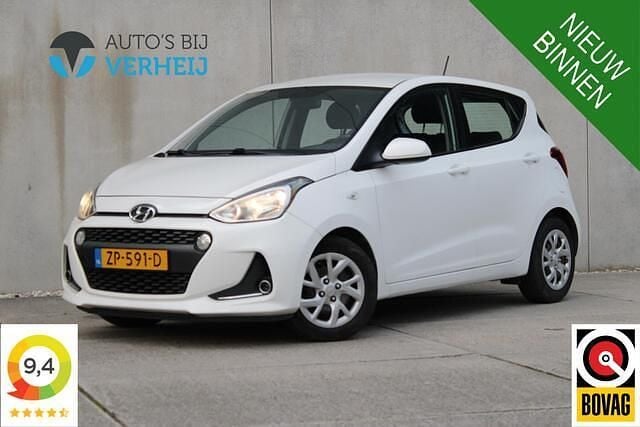 Wit Gebruikt 2019 Hyundai i10 Comfort Hatchback | € 9.450 (Eerlijke prijs) - Afbeelding 1/4