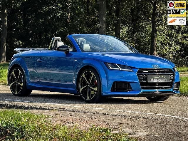 Blauw Gebruikt 2018 Audi TT Roadster Competition Cabriolet | € 33.899 (Eerlijke prijs) - Afbeelding 1/4