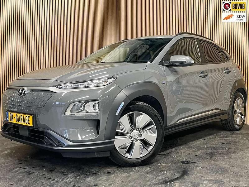 Grijs Occasion 2021 Hyundai Kona SUV | € 13.695 (Super prijs) - Afbeelding 1/2