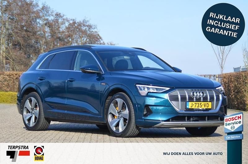 Occasion Audi e-tron Advanced 300 kW (409 PK) 2018 Blauw SUV