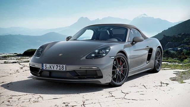 Grijs Gebruikt 2024 Porsche 718 Boxster GTS Cabriolet | € 139.900 - Afbeelding 1/4