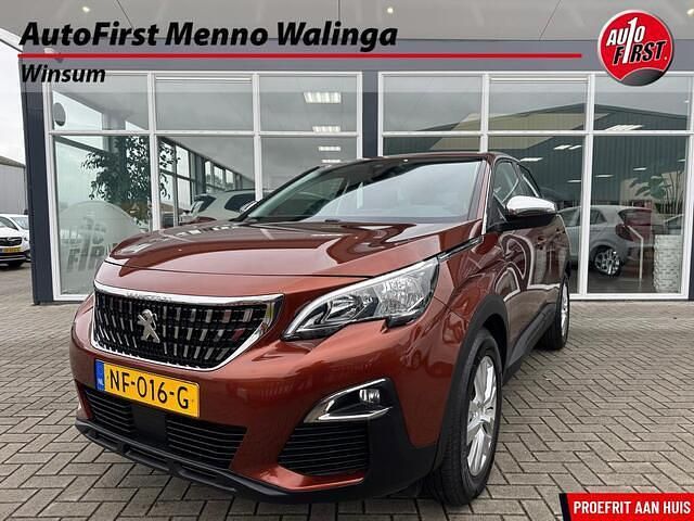 Bruin Gebruikt 2017 Peugeot 3008 Active SUV | € 12.995 (Eerlijke prijs) - Afbeelding 1/4