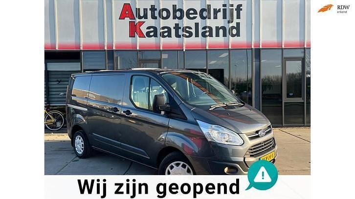 Grijs (metallic) Occasion 2017 Ford Transit Custom Trend | € 9.248 (Super prijs) - Afbeelding 1/4