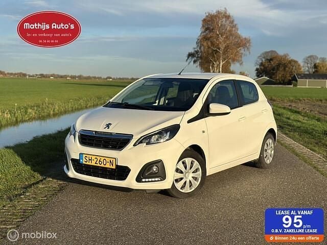 Wit Gebruikt 2018 Peugeot 108 Active Hatchback | € 5.750 (Goede deal) - Afbeelding 1/4