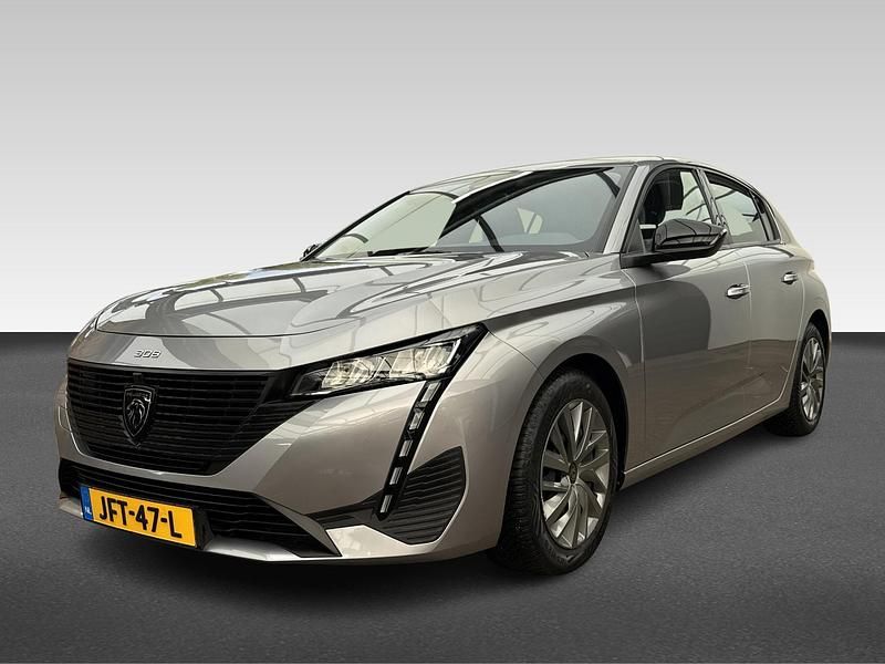 Grijs Gebruikt 2022 Peugeot 308 Business-Line Hatchback | € 16.945 (Goede deal) - Afbeelding 1/4