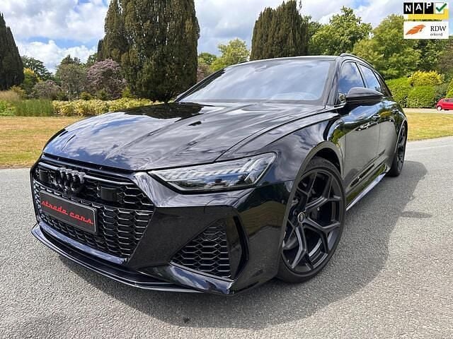 Zwart Gebruikt 2024 Audi RS6 Exclusive Stationwagen | € 197.950 - Afbeelding 1/4