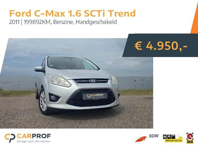 Grijs Occasion 2011 Ford C-MAX Trend MPV | € 4.950 (Eerlijke prijs) - Afbeelding 1/4