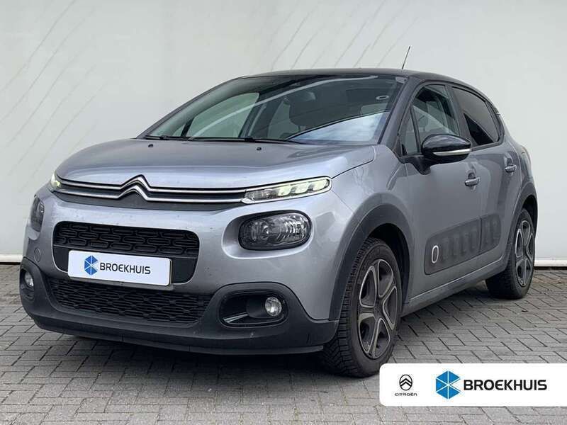 Grijs Gebruikt 2019 Citroën C3 Feel Hatchback | € 11.445 (Eerlijke prijs) - Afbeelding 1/4