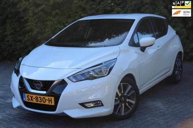 Wit Gebruikt 2018 Nissan Micra N-Connecta Hatchback | € 9.445 (Eerlijke prijs) - Afbeelding 1/4