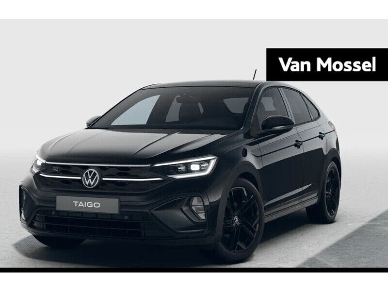 Zwart Nieuw 2025 VW Taigo R-line Edition SUV | € 42.900 - Afbeelding 1/4