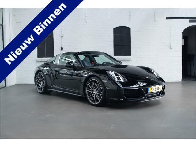 Zwart Gebruikt 2017 Porsche 911 Targa 4 Sport Cabriolet | € 999.999 - Afbeelding 1/4