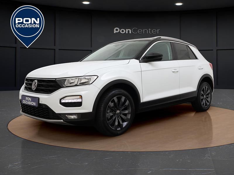 Wit Gebruikt 2022 VW T-Roc Style SUV | € 19.950 (Goede deal) - Afbeelding 1/3
