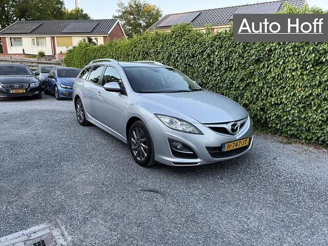Grijs, metallic lak Gebruikt 2012 Mazda 6 Stationwagen | € 7.445 (Goede deal) - Afbeelding 1/4