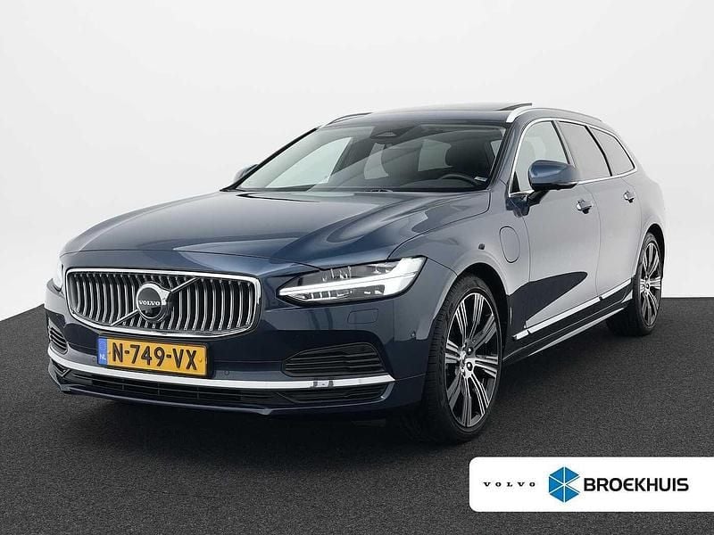Blauw Gebruikt 2021 Volvo V90 Inscription Stationwagen | € 39.900 (Eerlijke prijs) - Afbeelding 1/4