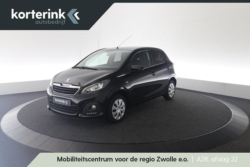 Zwart Gebruikt 2019 Peugeot 108 Active Hatchback | € 7.950 (Eerlijke prijs) - Afbeelding 1/4