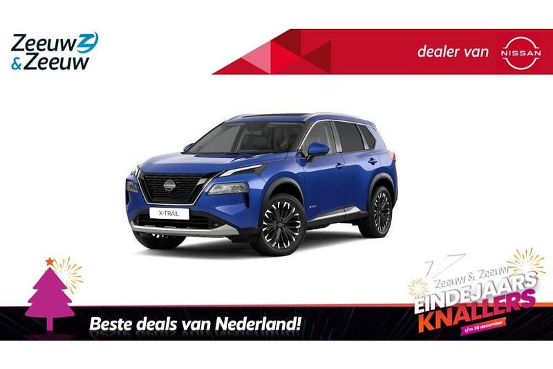 Caspian blue Nieuw 2025 Nissan X-Trail Tekna+ SUV | € 57.875 (Eerlijke prijs) - Afbeelding 1/4