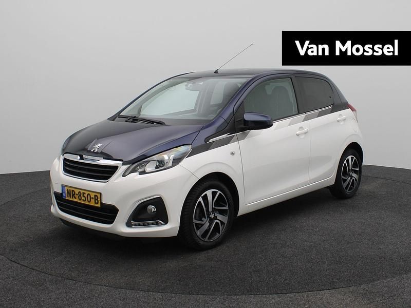 Wit Gebruikt 2017 Peugeot 108 Allure Hatchback | € 8.940 (Goede deal) - Afbeelding 1/4
