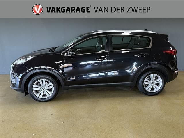 Zwart Gebruikt 2018 Kia Sportage Comfort SUV | € 13.450 (Super prijs) - Afbeelding 1/4