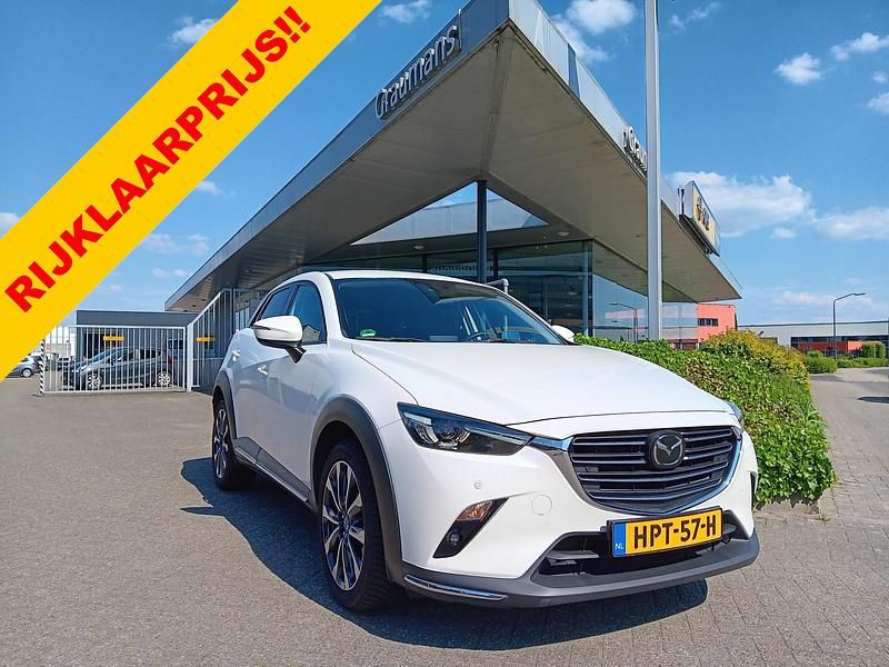 Wit Gebruikt 2019 Mazda CX-3 SUV | € 21.950 (Eerlijke prijs) - Afbeelding 1/4