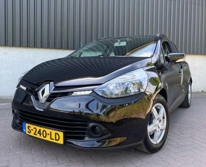 Zwart Gebruikt 2014 Renault Clio GrandTour Stationwagen | € 6.250 (Goede deal) - Afbeelding 1/4