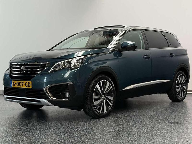 Groen Gebruikt 2019 Peugeot 5008 Allure SUV | € 18.950 (Eerlijke prijs) - Afbeelding 1/4