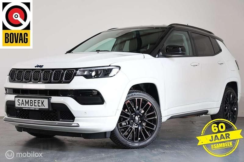 Wit Gebruikt 2022 Jeep Compass SUV | € 25.900 (Goede deal) - Afbeelding 1/4