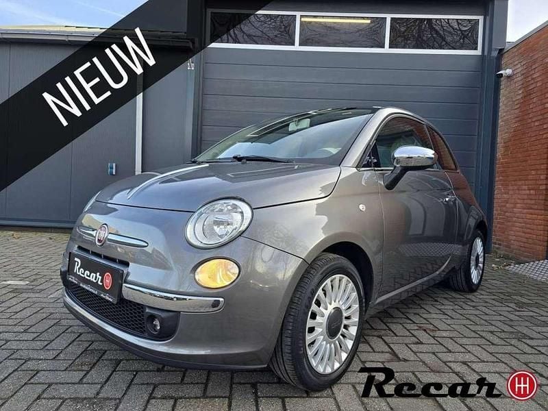 Grijs Occasion 2012 Fiat 500 Lounge Hatchback | € 3.995 (Eerlijke prijs) - Afbeelding 1/4