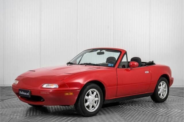 Rood Gebruikt 1992 Mazda MX5 Cabriolet | € 17.900 - Afbeelding 1/4