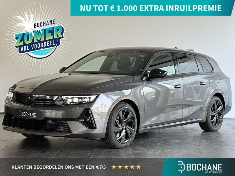 Grijs Gebruikt 2023 Opel Astra Ultimate Stationwagen | € 31.745 (Eerlijke prijs) - Afbeelding 1/4