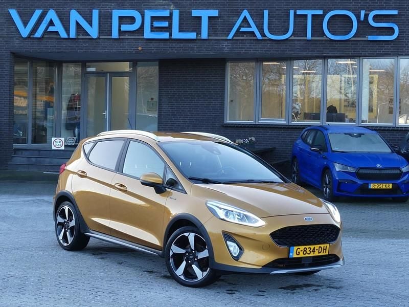 Geel (metallic) Occasion 2019 Ford Fiesta Active Hatchback | € 11.900 (Eerlijke prijs) - Afbeelding 1/4