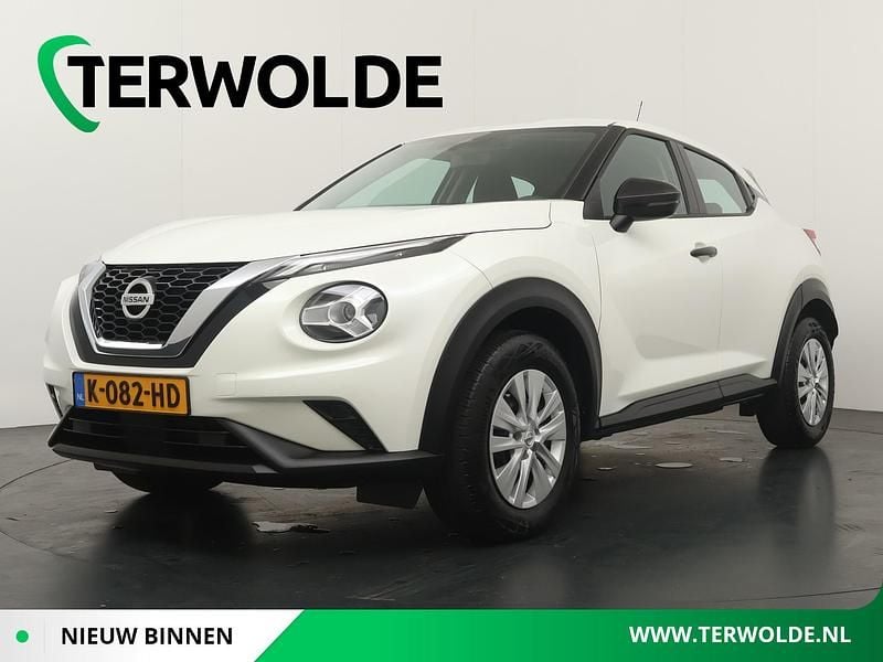 Wit Gebruikt 2020 Nissan Juke Visia SUV | € 15.840 (Super prijs) - Afbeelding 1/4